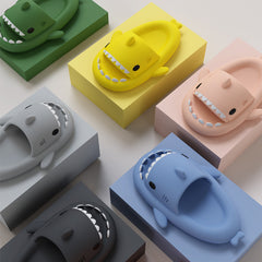 Cartoon Shark Summer Slippers for Kids and Toddlers
