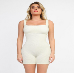 Sleek One-Piece Athletic Romper