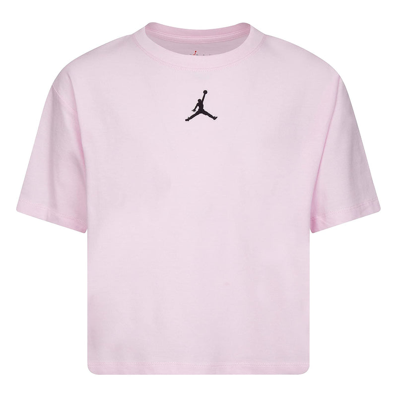 Jordan Girls Essential Pink Tee (7 Little Kid)