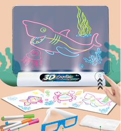 Luminous 3D Sketch Pad