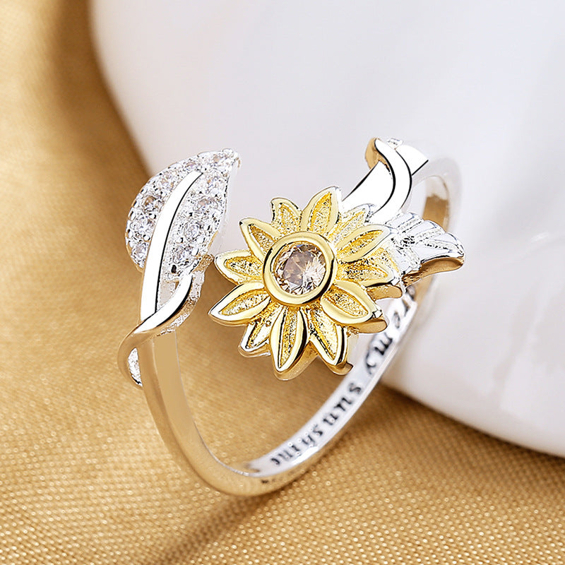 Sunflower Elegance Ring