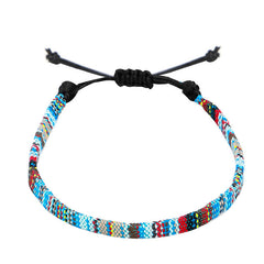 Boho Rainbow Cloth Anklet