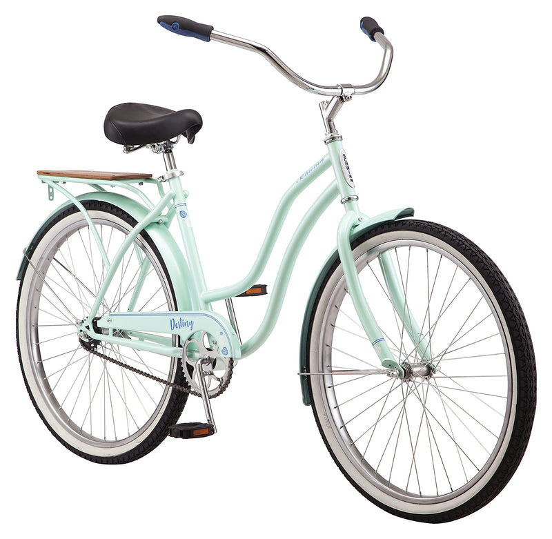 Schwinn Destiny Beach Cruiser Bike for Men Women Ages 12 Up or Rider Height 54