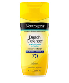 Neutrogena Beach Defense Sunscreen SPF70 6.7 oz Lotion