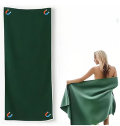 Magnetic Outdoor Bath Beach Towel