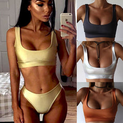 Sexy Bikini Set - Two-Piece Swimsuit