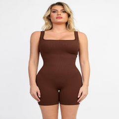 Sleek One-Piece Athletic Romper