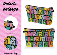 3D Digital Print Makeup Bag and Organizer