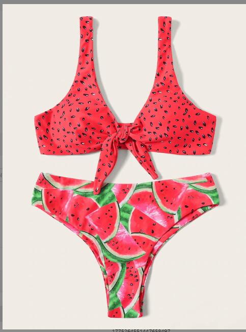 Watermelon/ Pineapple Bikini