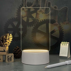 Luminous Acrylic Calendar Board