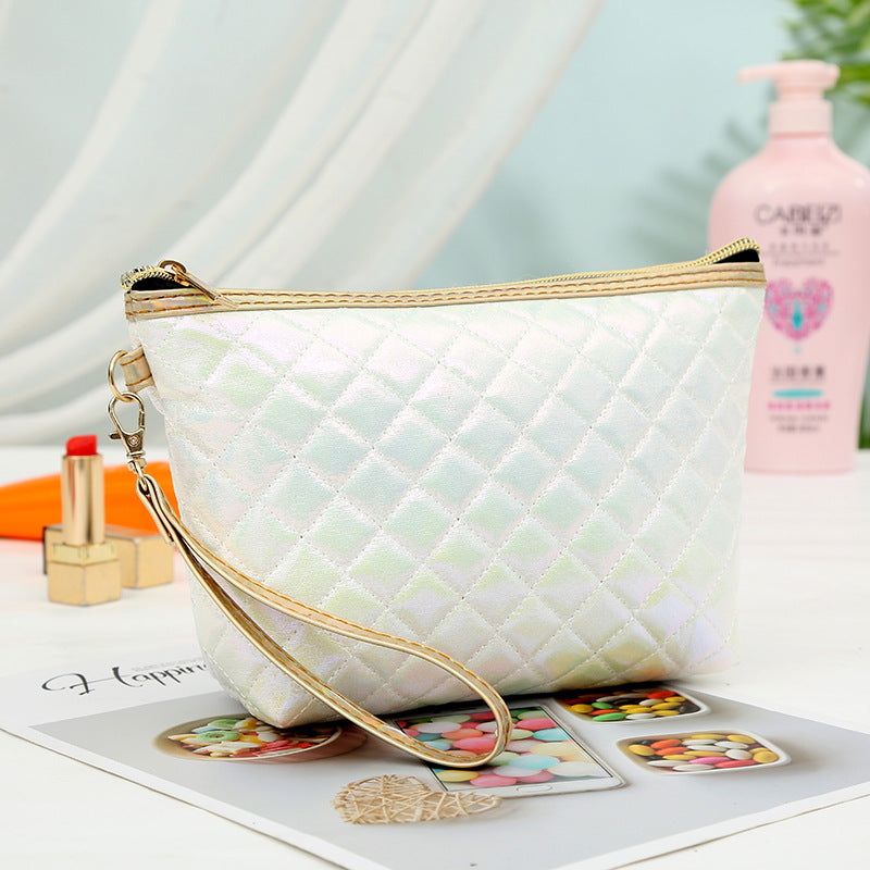 Elegant Laser PU Makeup Bag