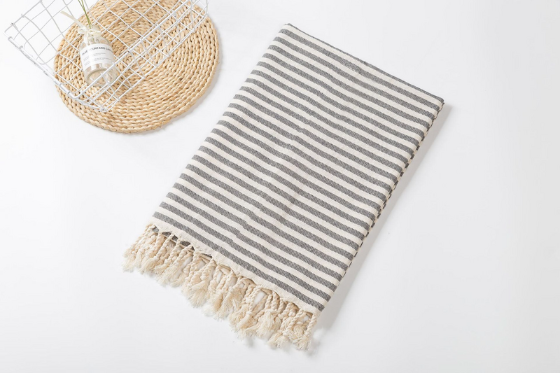 Fringed Beach Towel