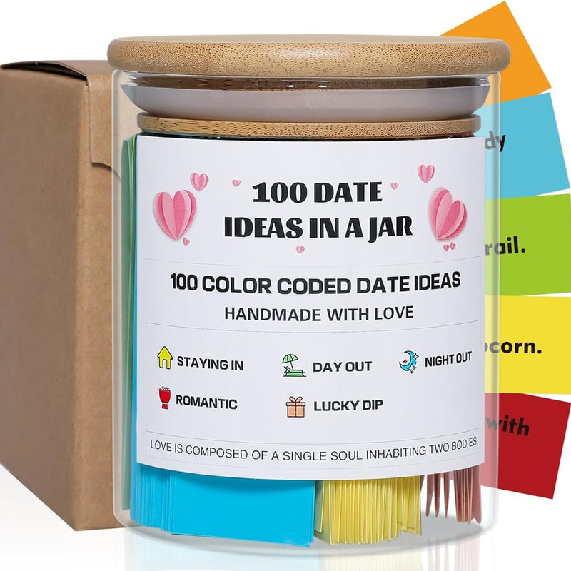 100 Creative Date Ideas Jar