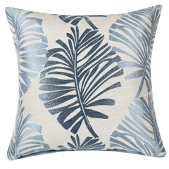 Leafy Linen Luxury Pillow Cover