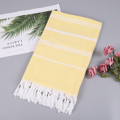 Turkish Blend Fringed Beach Towel