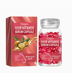 Hair Care Capsules for Smooth, Shiny, Frizz Control
