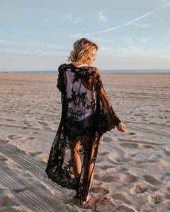 Breezy Mesh Beach Cover up
