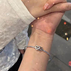 Heart-to-Heart Love Bracelet - Doppel Herz Design