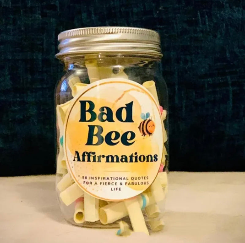 Daily Uplift Glass Affirmation Jar