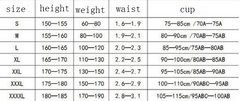 Plus Size L- 5XL High Waist Bikini Set