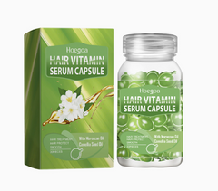 Hair Care Capsules for Smooth, Shiny, Frizz Control