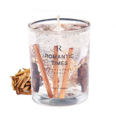 Elegant Floral Jelly Candles