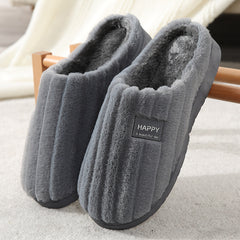 Cozy Cotton Plush Slippers