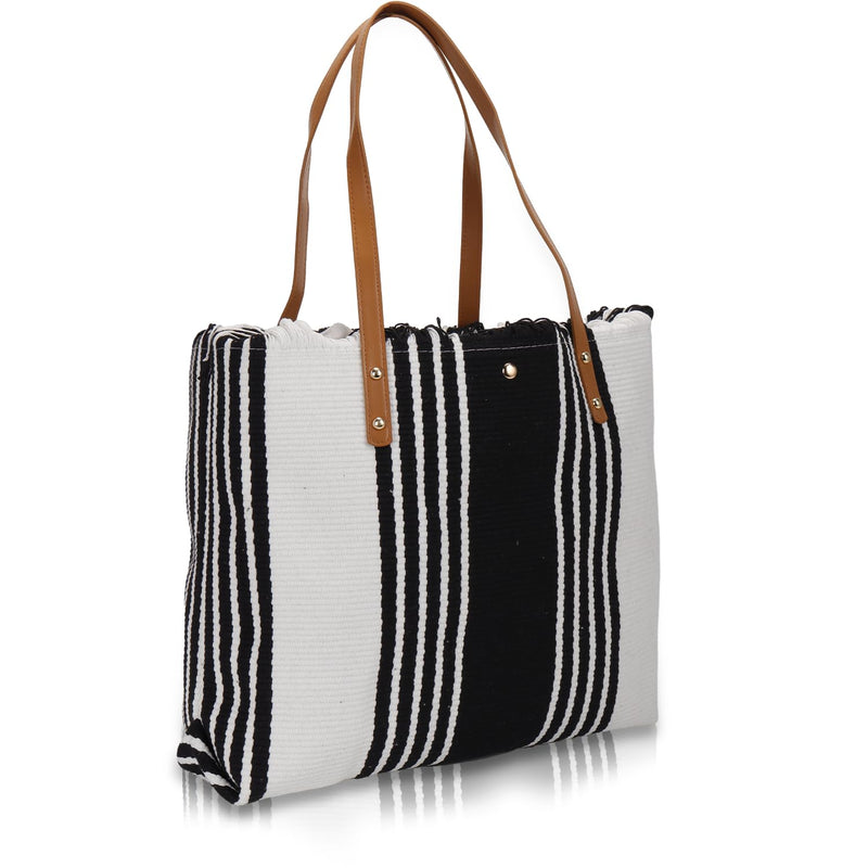 Crazy Music Beach Bags for Women Large Beach Tote Bag Beach Bags Swim Pool Bag Large Tote (Black)