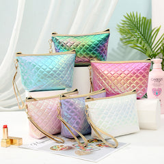 Elegant Laser PU Makeup Bag