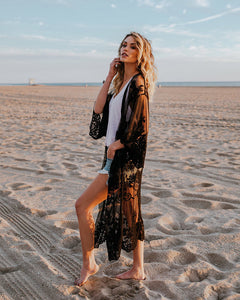 Breezy Mesh Beach Cover up