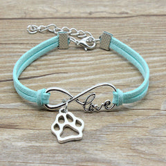 Hand-woven Infinite Love Pet Bracelet