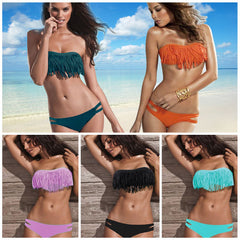 Fringe Bikini Swimsuit