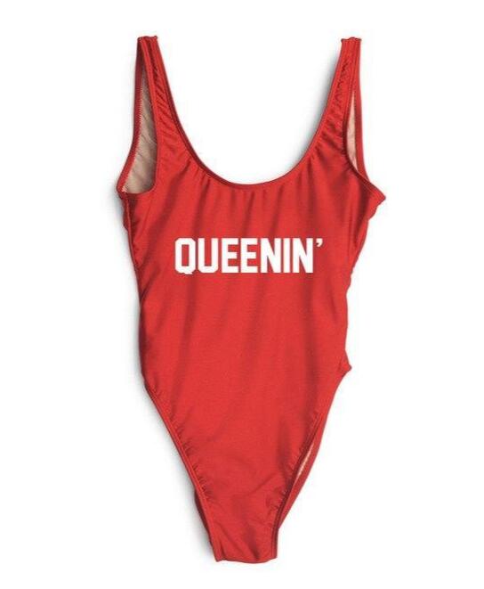 One-Piece Swimsuit and Bodysuit Set