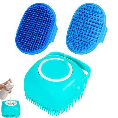 3-in-1 Dog Bathing Brush Set