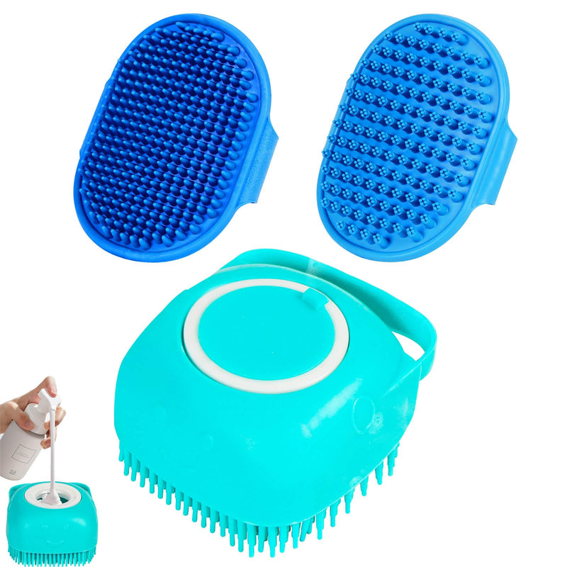 3-in-1 Dog Bathing Brush Set