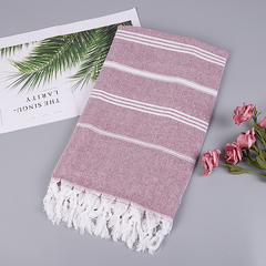 Turkish Blend Fringed Beach Towel