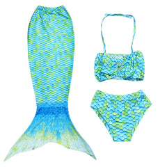 Mermaid Bikini for Girls with Tail