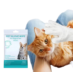 Pet Cleaning Gloves & Wipes — Gentle Grooming Essentials for Dogs & Cats