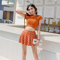 Bikini Swimsuit with Skirt