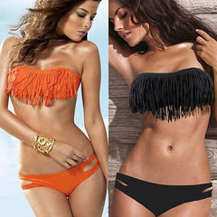 Fringe Bikini Swimsuit