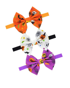 Baby Halloween Bow Headwear 3PC Hair Band