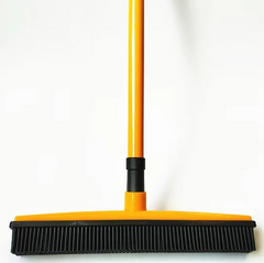 Pet Hair Removal Broom Mop — Hands-Free Fur Cleaner for All Floors