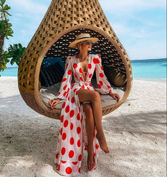 Chiffon Dress for Beach Holidays