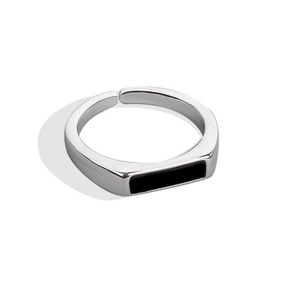 Cool Wind Geometric Ring Sterling Silver