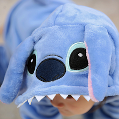 Kids' Fleece Onesie Pajamas with Cartoon Design
