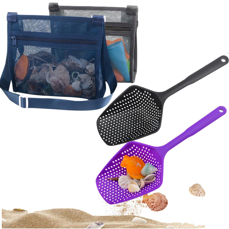 Beach Mesh Shovel and Bag Combo for Kids