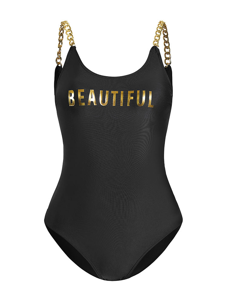 One-Piece Swimsuit and Bodysuit Set