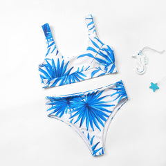 Sunny Shores Floral Swim Top Set