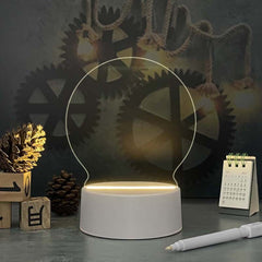 Luminous Acrylic Calendar Board