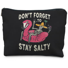 Salty Summer Beach Makeup Pouch